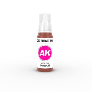 Acrílicos de 3rd Generación, RUSSET SHADOW – COLOR PUNCH. Bote 17 ml. Marca Ak-Interactive. Ref: Ak11277. 2