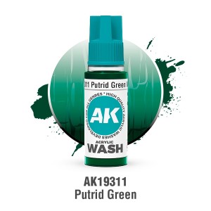 ACRYLIC WASH, CRIMSON VEIL. Bote 17 ml. Marca Ak-Interactive. Ref: Ak19310.