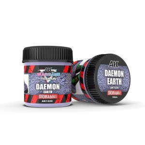 DAEMON EARTH – WARGAME TERRAINS. Bote de 100 ml. Marca AK Interactive. Ref: AK1220.
