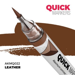LEATHER – QUICK MARKER. Marca AK Interactive. Ref: AKMQ022.