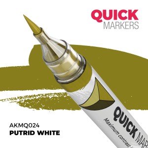 PUTRID WHITE – QUICK MARKER. Marca AK Interactive. Ref: AKMQ024.
