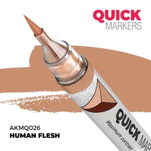HUMAN FLESH – QUICK MARKER. Marca AK Interactive. Ref: AKMQ026.