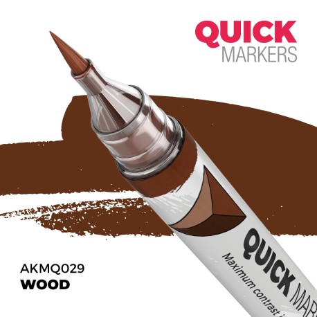 WOOD – QUICK MARKER. Marca AK Interactive. Ref: AKMQ029.
