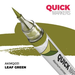 LEAF GREEN – QUICK MARKER. Marca AK Interactive. Ref: AKMQ031.