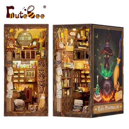 Book Nooks,Farmacia Mágica "Magic Pharmacist", 282pz. Marca CUTEBEE. Ref: SZ05.