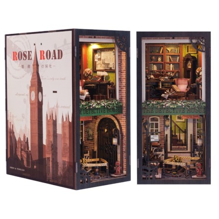 Book Nooks,Agencia de detectives "Rose Detective Agency", 322pz. Marca CUTEBEE. Ref: SZ02.