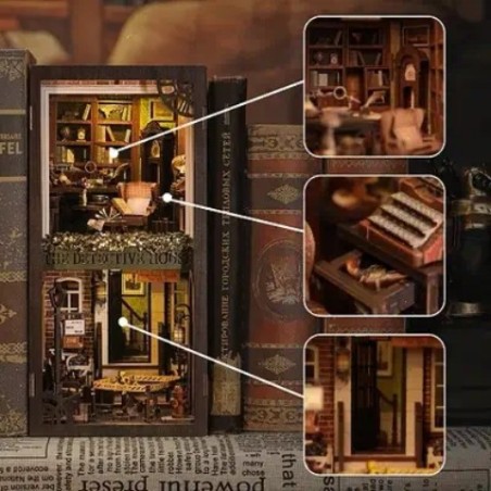 Book Nooks,Agencia de detectives "Rose Detective Agency", 322pz. Marca CUTEBEE. Ref: SZ02.