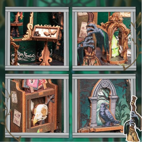 Book Nook Herbario "The Darkness Herbarium", 98pz. Marca CUTEBEE. Ref: CWGA202.