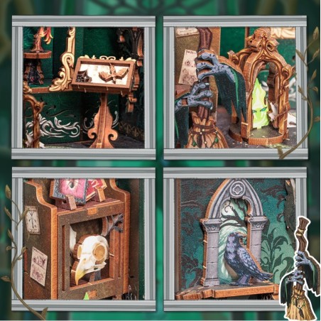 Book Nook Herbario "The Darkness Herbarium", 98pz. Marca CUTEBEE. Ref: CWGA202.