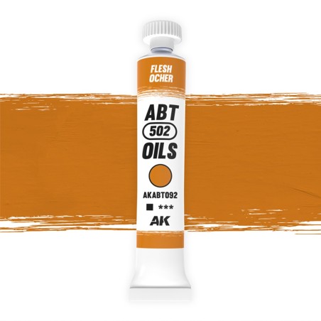 Oleo Piel Ocre, Flesh Ocher. Marca Abteilung. Ref: AKABT092.