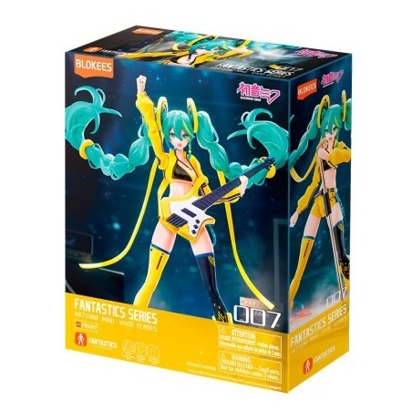 Figura Fantastics Edition Hatsune Miku: Vivid Echoes, 13cm. Marca BLOKEES. Ref: 73530.