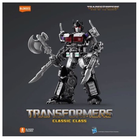 Figura Classic Class Transformers 08: Nemesis Prime (Light-Up Eyes & Chest), 13cm. Marca BLOKEES. Ref: 71155.
