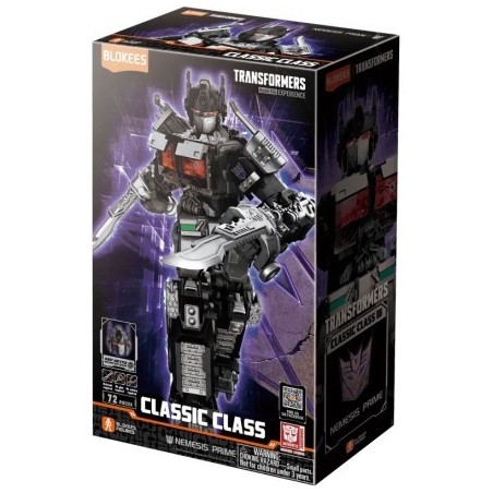 Figura Classic Class Transformers 08: Nemesis Prime (Light-Up Eyes & Chest), 13cm. Marca BLOKEES. Ref: 71155.