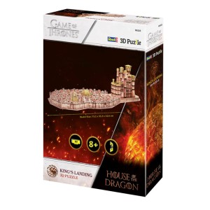 3D Puzzle King's Landing: House of the Dragon, la capital de los siete reinos. Marca Revell. Ref: 00225. 2