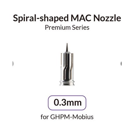 Obturador 0.3mm Airbrush Nozzle for Mobius. Marca Gaahleri. Ref: 40942.