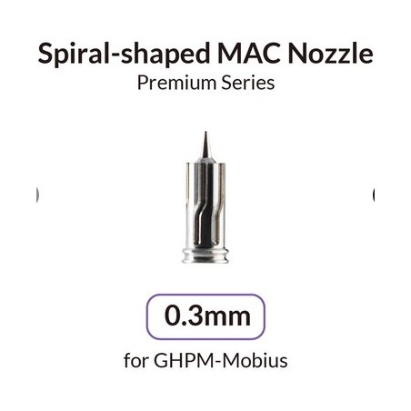 Obturador 0.3mm Airbrush Nozzle for Mobius. Marca Gaahleri. Ref: 40942.