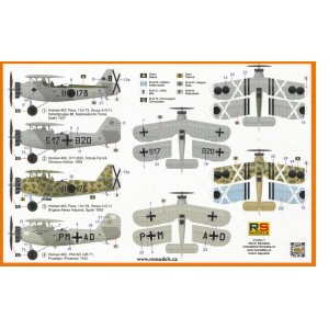 Avión Heinkel He-46 C Reconnaisance Aircraft in Spanish Services. Escala 1:72. Marca RSmodels. Ref: 92286. 2