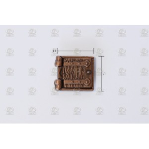 Tronera con porta 13 x 13 mm ( 10 unds. ). Marca Amati. Ref: 413213, 4132/13. 2