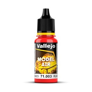 Acrilico Model Air Rojo Escarlata. Bote 17 ml. Marca Vallejo. Ref: 71003, 71.003.