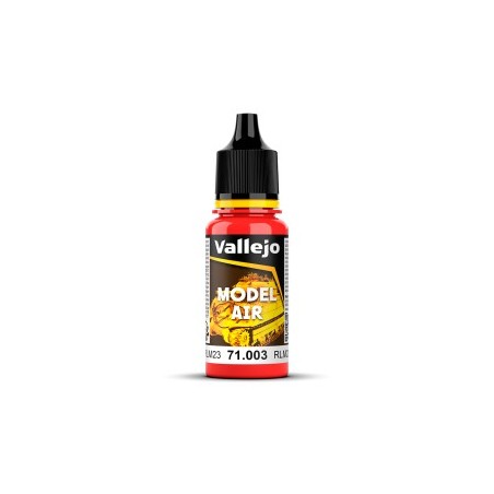 Acrilico Model Air Rojo Escarlata. Bote 17 ml. Marca Vallejo. Ref: 71003, 71.003.