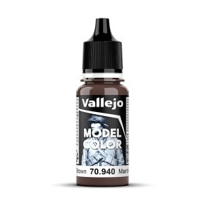 Acrilico Model Color, Marrón cuero ( 153 ). Bote 17 ml. Marca Vallejo. Ref: 70.940,70940.