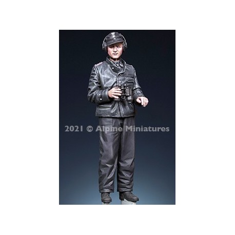 Figuras carristas WWII German Panzer Ace Set (2 figs). Escala 1:35. Marca Alpine MIniatures. Ref: 35292.