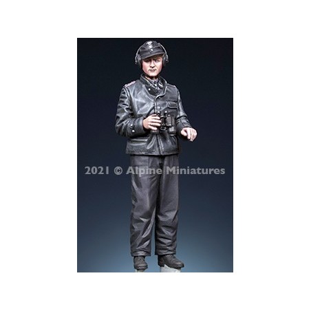 Figuras carristas WWII German Panzer Ace Set (2 figs). Escala 1:35. Marca Alpine MIniatures. Ref: 35292.