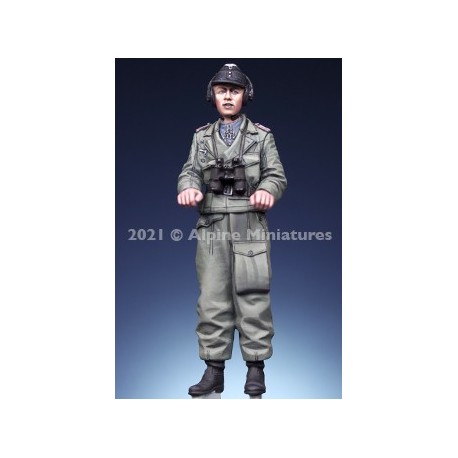 Figuras carristas WWII German Panzer Ace Set (2 figs). Escala 1:35. Marca Alpine MIniatures. Ref: 35292.