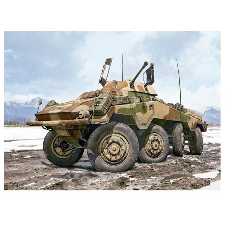 Tanque Sd.Kfz. 234/1. Escala 1:35. Marca Italeri. Ref: 6757.