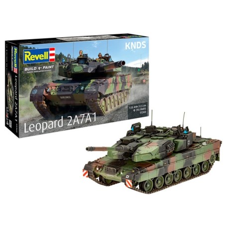Maqueta Tanque del Leopard 2A7A1. Escala 1: 35. Marca Revell. Ref: 03360.