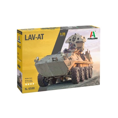 VEHÍCULO LAV-AT. Escala 1:35. Marca Italeri. Ref: 6588.