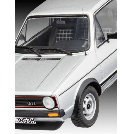 COCHE / VEHÍCULO VW Golf 1 GTI. Escala 1:24. Marca Revell. Ref: 07072.