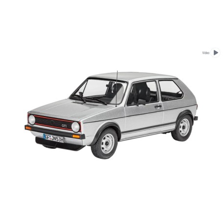 COCHE / VEHÍCULO VW Golf 1 GTI. Escala 1:24. Marca Revell. Ref: 07072.