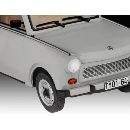 COCHE 60º Aniversario Trabant 601 "Edición Exclusiva". Escala 1:24. Marca Revell. Ref: 05630.