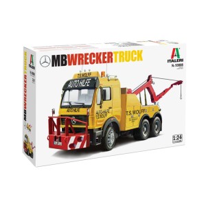 Camión MERCEDES-BENZ WRECKER TRUCK Escala 1:24. Marca Italeri. Ref: 93808.
