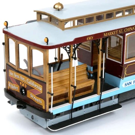 Maqueta Tranvía San Francisco. Escala 1:24. Marca oCcre. Ref: 53007.