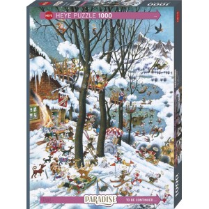 In Winter,  Puzzle Vertical, 1000 pz. Marca Heye. Ref: 29961.