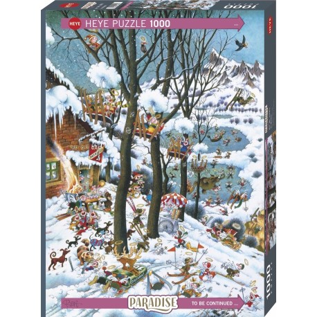 In Winter,  Puzzle Vertical, 1000 pz. Marca Heye. Ref: 29961.