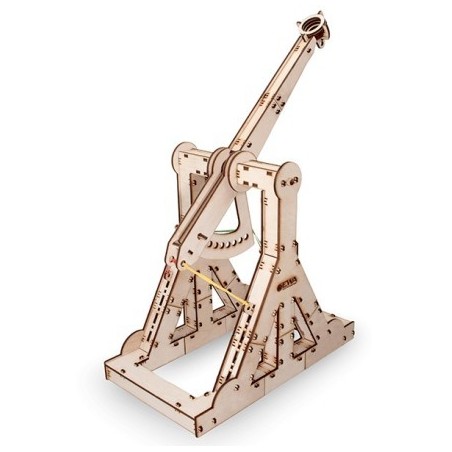 Wooden mechanical EWA, Maqueta Mecánica de madera EWA Catapulta con 94 piezas. Marca Ewa. Ref: 59500001