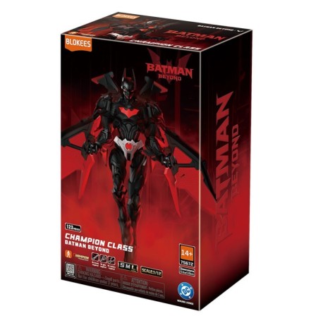 Figura Champion Class DC 02: Batman Beyond. 13cm. Marca BLOKEES. Ref: 75672.