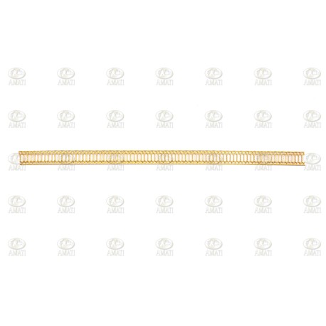CENEFA DE LATON ( F )  de 12 x 240 mm. 1ud. Marca Amati. Ref: 5500/06.