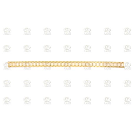 CENEFA DE LATON ( F )  de 12 x 240 mm. 1ud. Marca Amati. Ref: 5500/06.