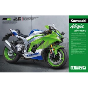 Moto Kawasaki Ninja ZX-10R. Escala 1:9. Marca Meng. Ref: MT-007.