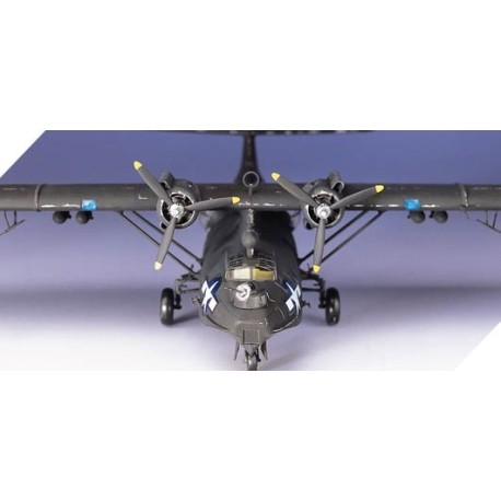Hidroavión de rescate USN PBY-5A Catalina ( Black Cat ). Escala 1:72. Marca Academy. Ref: 12487.