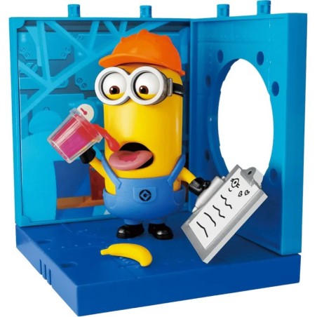 Caja Sorpresa Series Minions 01, PreCOOL. Altura 4 a 7.5cm. Marca BLOKEES. Ref: 74839.