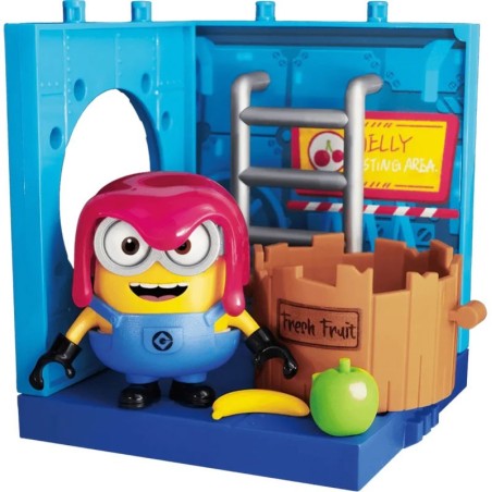 Caja Sorpresa Series Minions 01, PreCOOL. Altura 4 a 7.5cm. Marca BLOKEES. Ref: 74839.