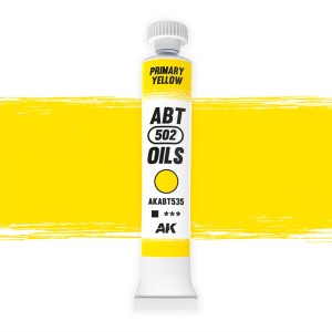 Oleo AMARILLO PRIMARIO, Primary Yellow. Marca Abteilung. Ref: AKABT535.