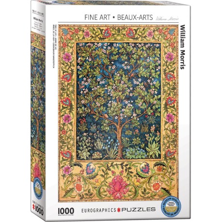 Puzzle Tree of Life, ärbol de la vida, 1000 pz. Marca Eurographics. Ref: 6000-5609.