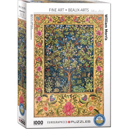 Puzzle Tree of Life, ärbol de la vida, 1000 pz. Marca Eurographics. Ref: 6000-5609.