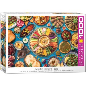Puzzle Mesa de Oriente Medio, 1000 pz. Marca Eurographics. Ref: 6000-5617.